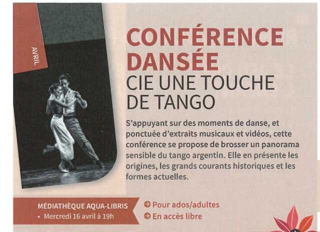 Conférence dansée 