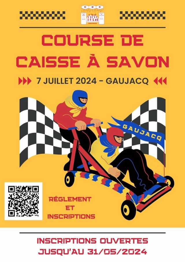 Course de caissse à savon