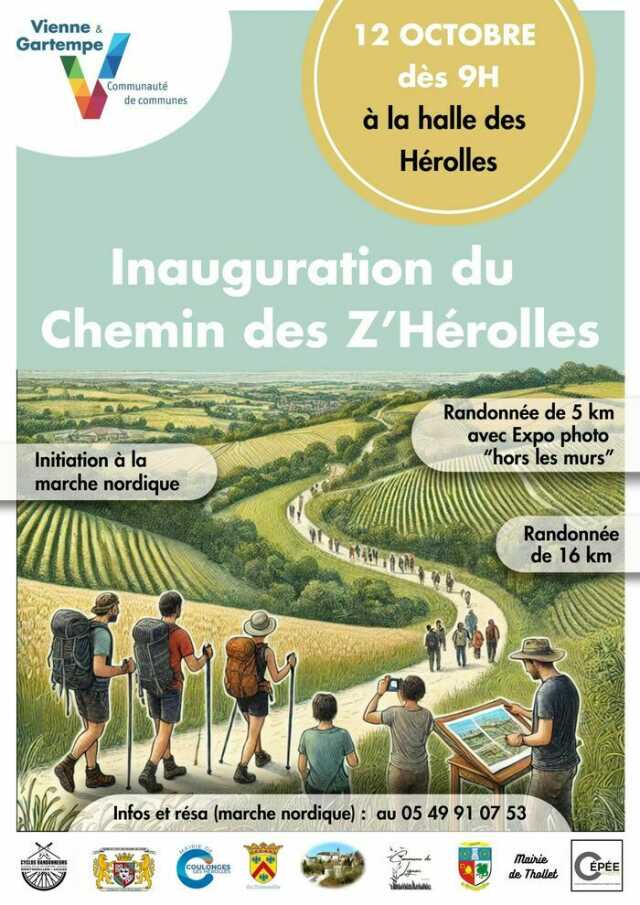 Inauguration du Chemin des Z'Hérolles