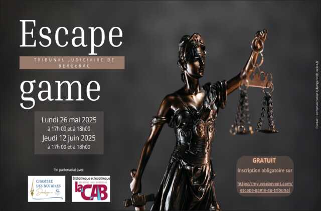 Escape game au tribunal