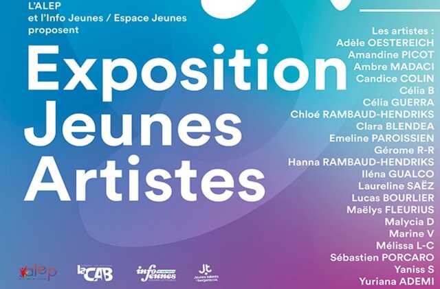 Exposition Jeunes Artistes : L’ALEP et l’Info Jeunes / Espace Jeunes