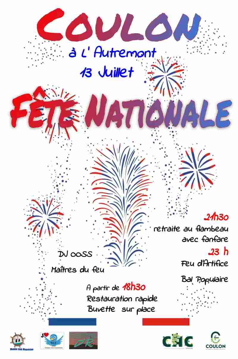 Fête Nationale à Coulon