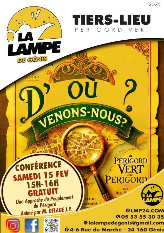 Conférence D'où venons-nous ?