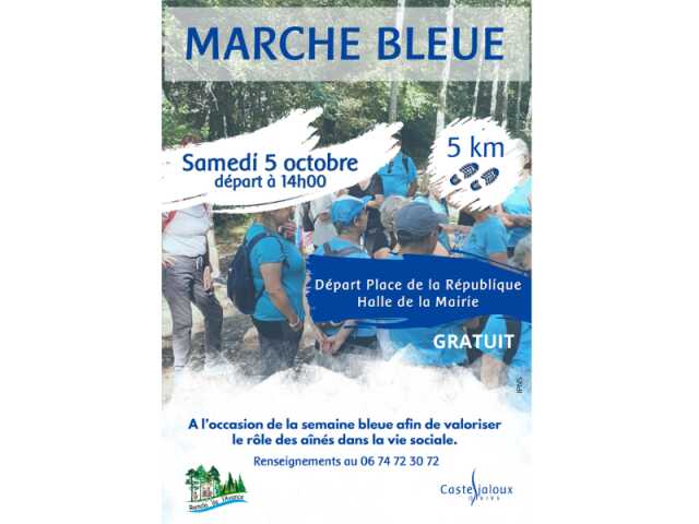 Marche bleue