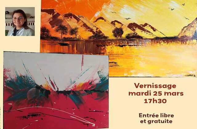 Exposition de peinture par Géraldine Gaillot