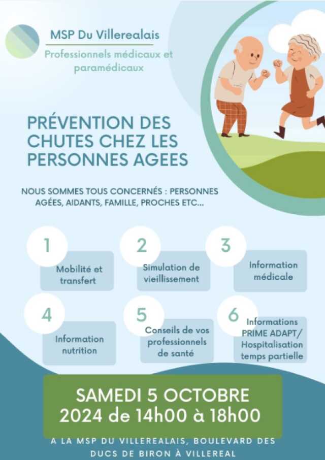 Prévention des chutes chez les personnes âgées