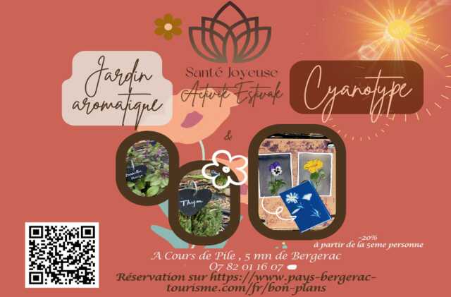 Atelier jardin aromatique et cyanotype | 16h