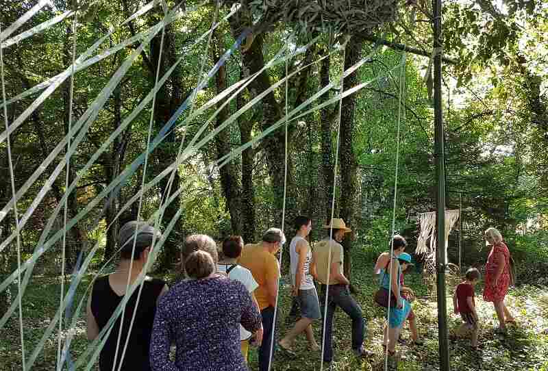 Rendez-vous aux jardins - au jardin d'hélys-oeuvre