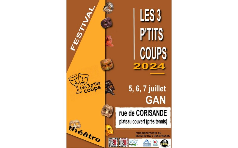 Festival de théâtre - Les 3 P'tits Coups