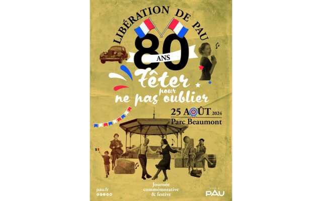 80 ans de la libération de Pau