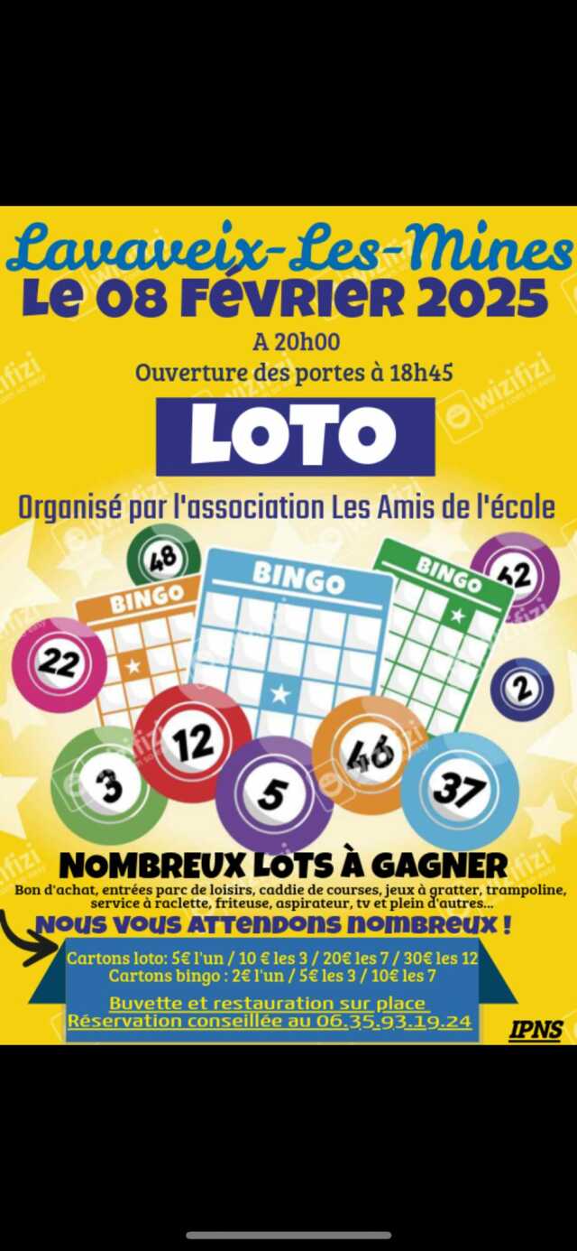 Loto - Les Amis de l'École