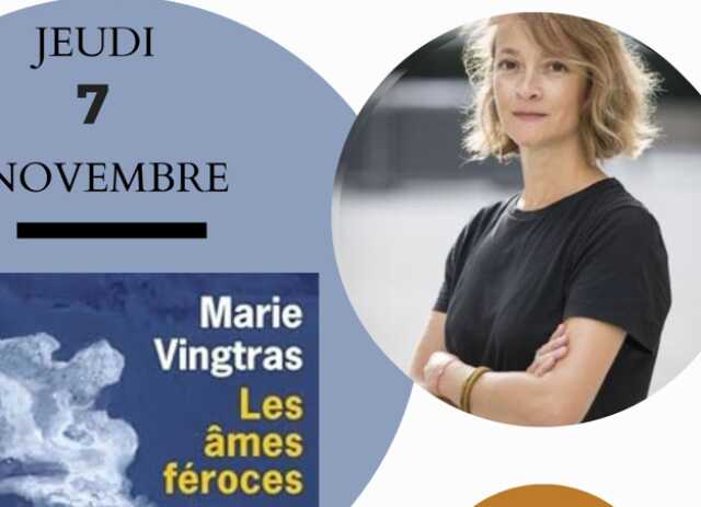 Rencontre & dédicace avec Marie Vingtras