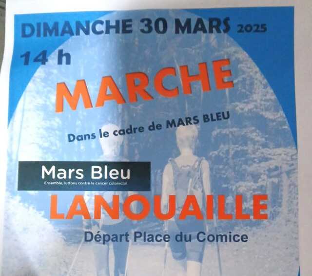 Mars bleu - marche solidaire