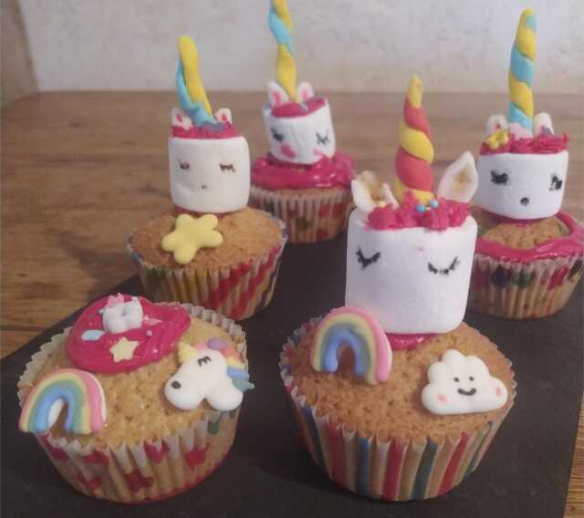 Atelier cupcakes licorne