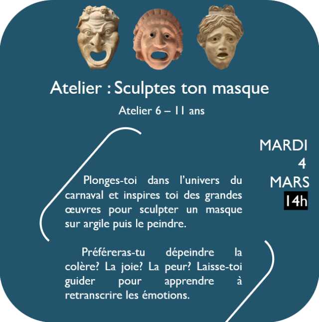 Sculptes ton masque