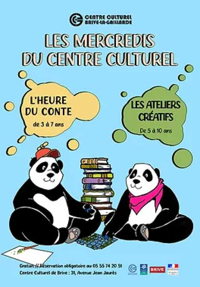 Les mercredis du Centre Culturel: Ateliers créatifs