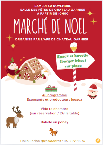 Marché de Noël de Château-Garnier