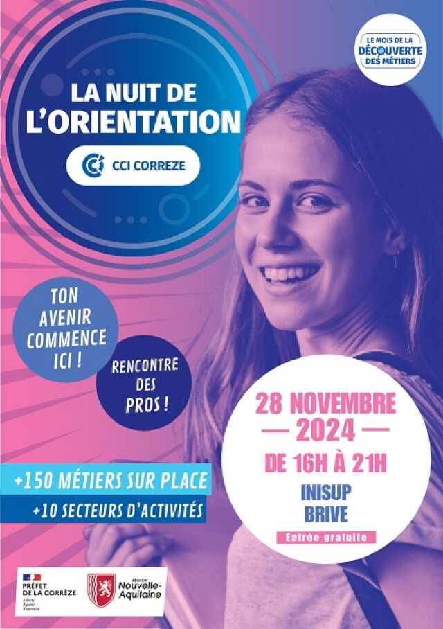 Nuit de l'orientation (CCI Corrèze)