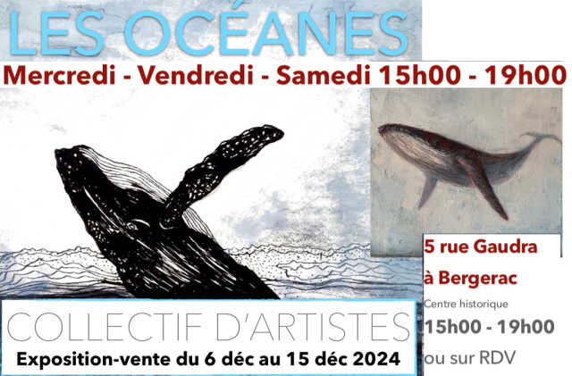 Exposition-vente | Collectif d'artistes : les océanes