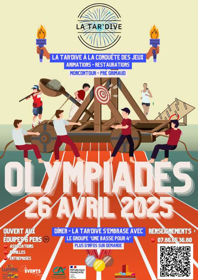 La Tar'Dive à la conquête des Jeux : Olympiades