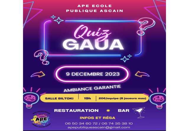 Quiz gaua