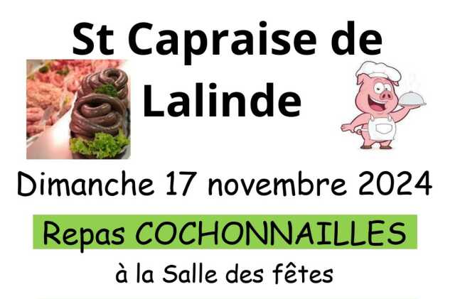 Repas cochonnailles