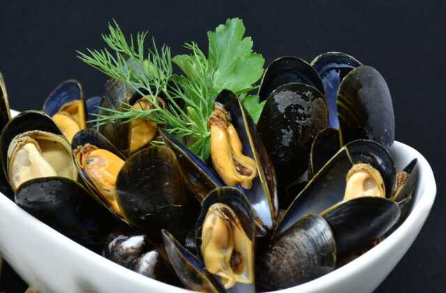 Repas moules-frites