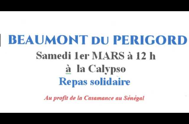 Repas solidaire