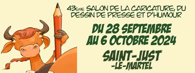 43ème Salon International de la Caricature, du Dessin de Presse et d'Humour - 6 octobre