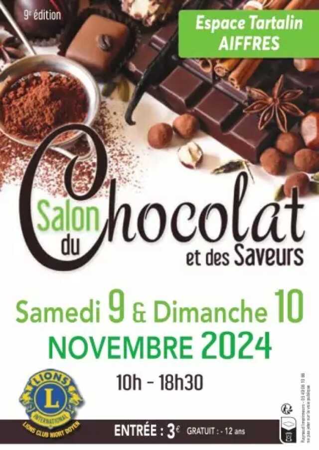 Salon du chocolat et des saveurs 2024 à Niort