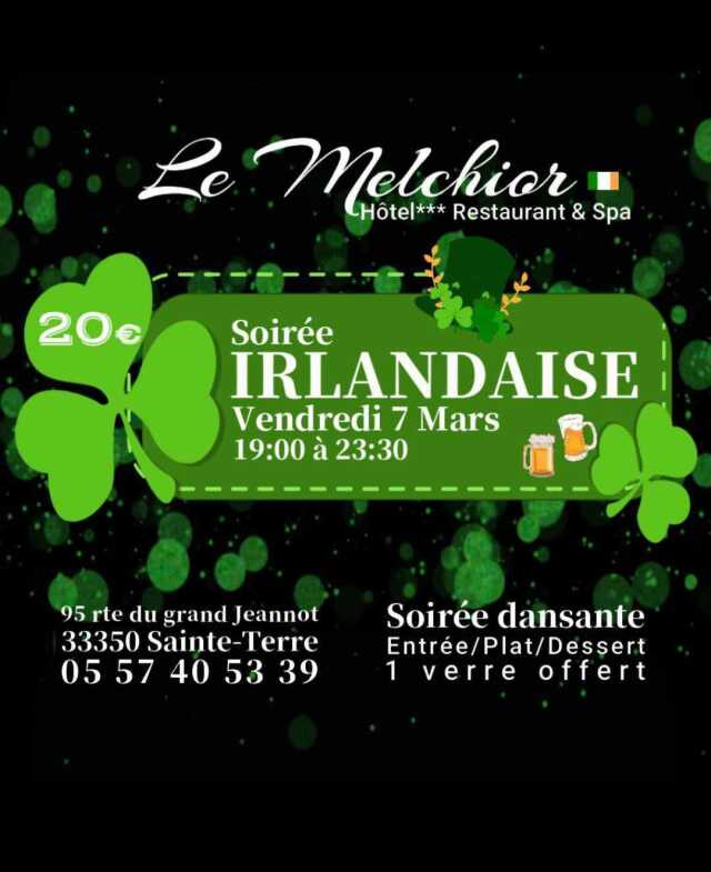 Soirée Irlandaise au Melchior