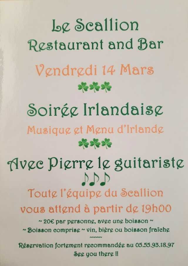 Soirée Irlandaise