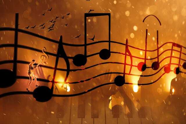 Concert et spectacle de feu