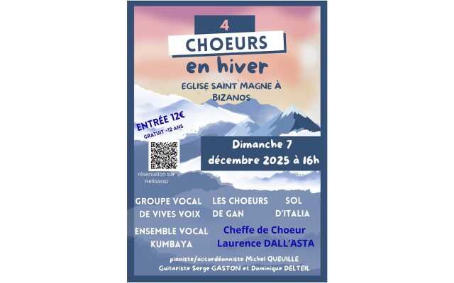 4 Choeurs en hiver