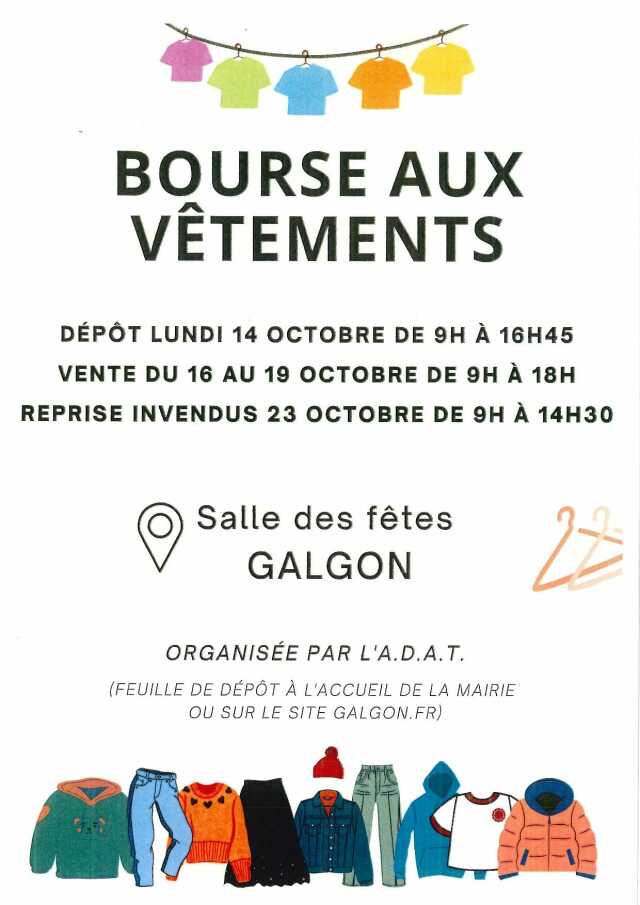 Bourse aux vêtements