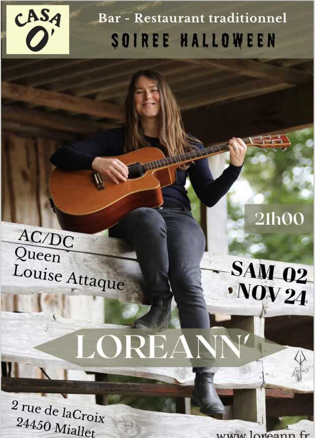 Loréann' en concert