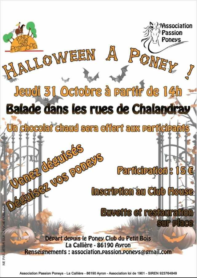 Halloween à poney !