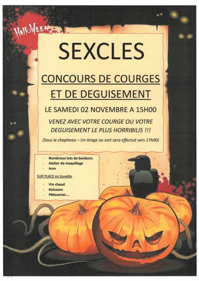 Concours de courges et de déguisements