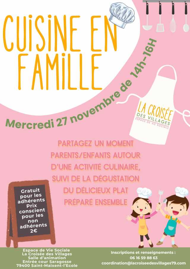 Cuisine en famille