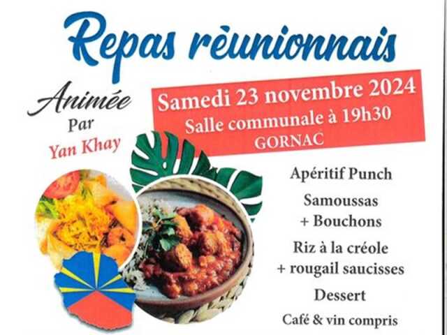 Repas réunionnais