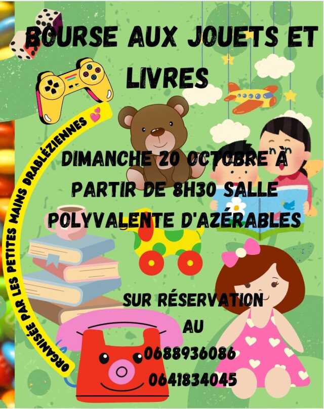 Bourse aux jouets et livres