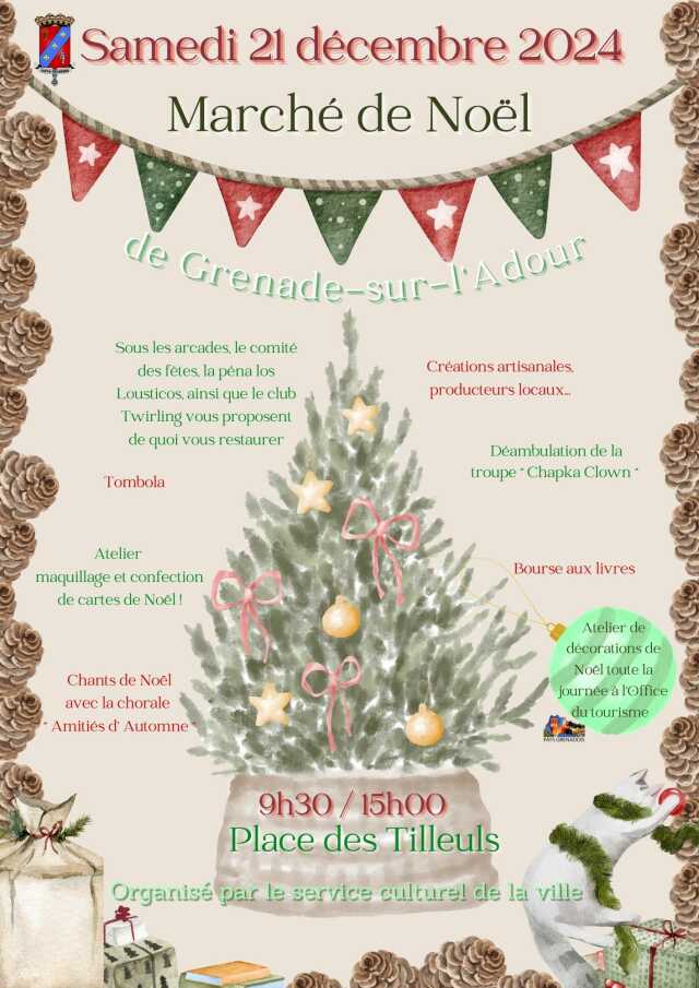 Marché de Noël de Grenade sur l'Adour