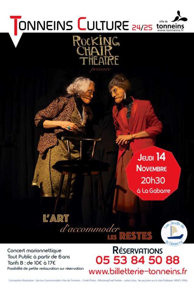 Les Jeudis de La Gabarre, Théâtre - Concert Marionnettique 