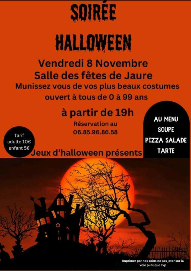 Soirée Halloween