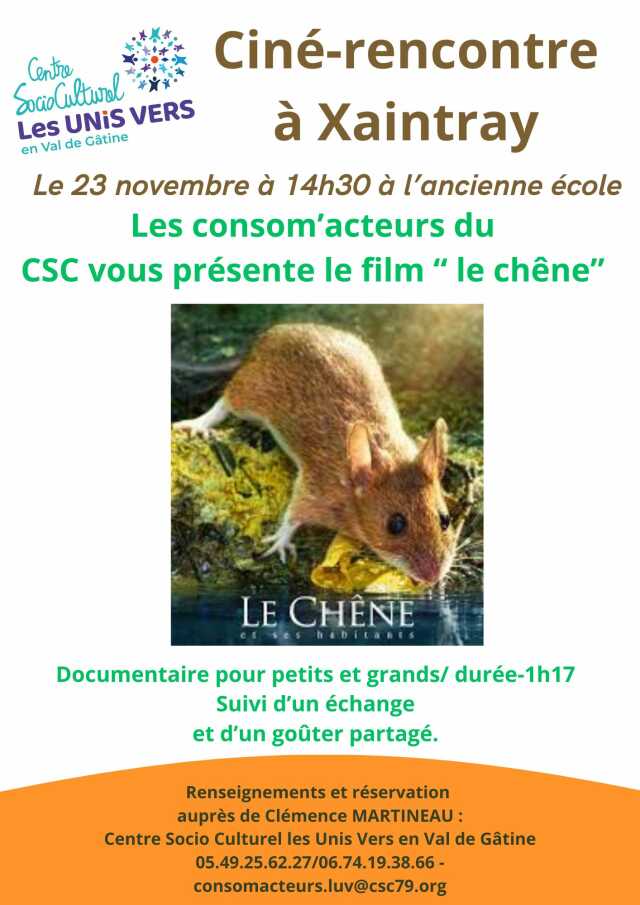 Ciné-rencontre : le film