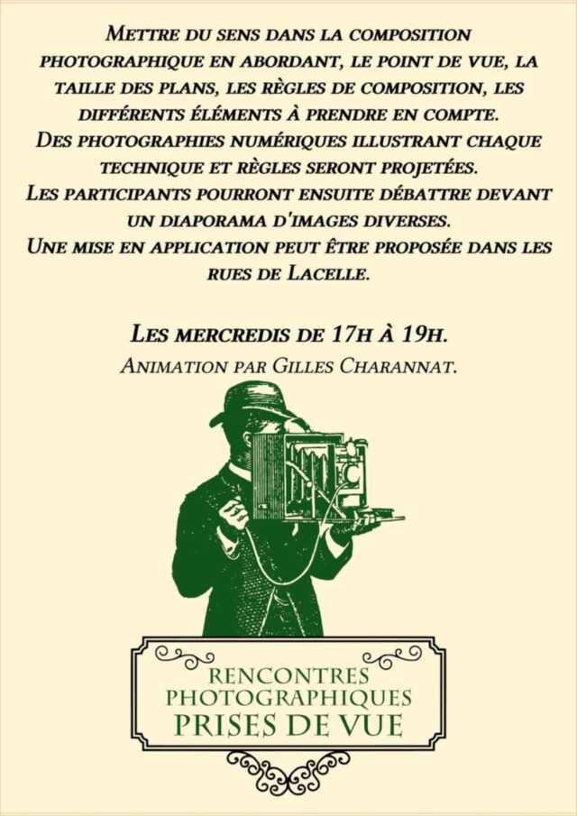 Le Comptoir des Echanges : atelier photo