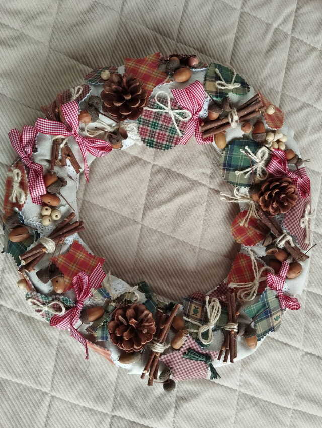 Petit bricolage : Couronne de Noël