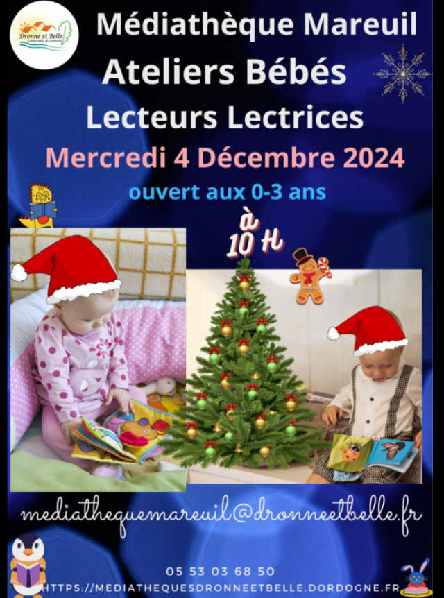 Ateliers bébés lecteurs et lectrices