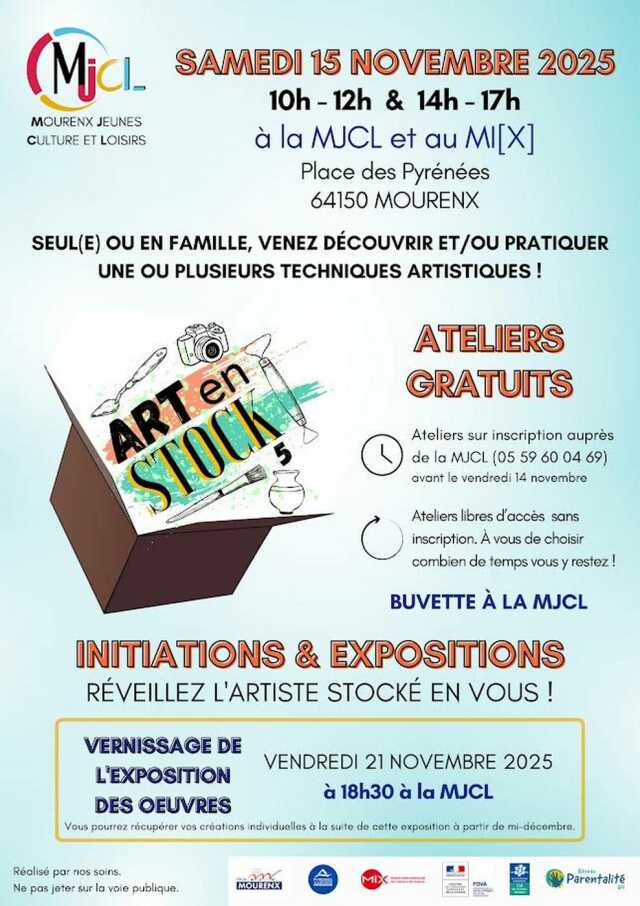 Vernissage exposition Art en Stock