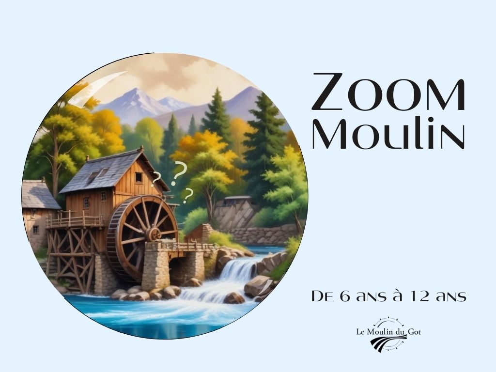Zoom moulin au Moulin du Got
